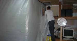 Mold Removal Job In Garage