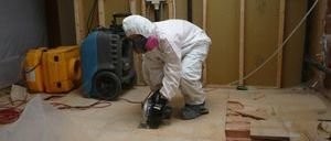 Mold Damage Restoration Floor Repair