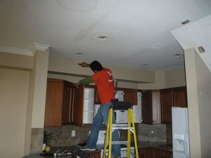 Water Damage Falcon Ceiling Repair